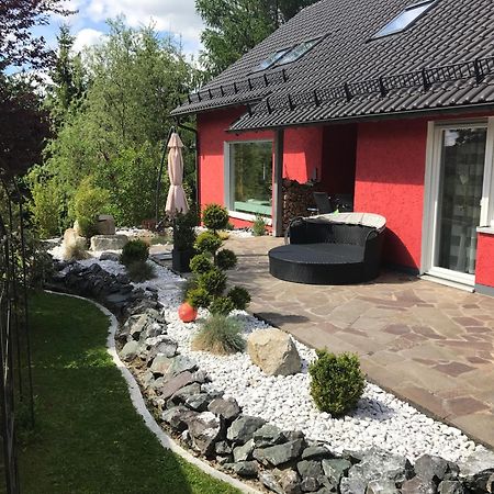 Tolle Ferienwohnung Mit Loggia In Schauenstein 100Qm Bei Hof An Der Saale Frankenwald Luaran gambar