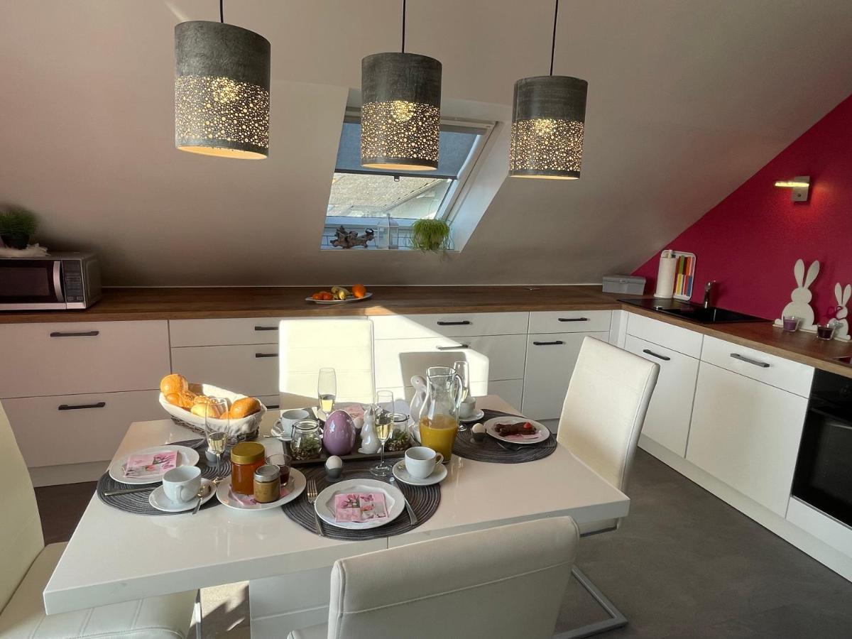 Tolle Ferienwohnung Mit Loggia In Schauenstein 100Qm Bei Hof An Der Saale Frankenwald Luaran gambar